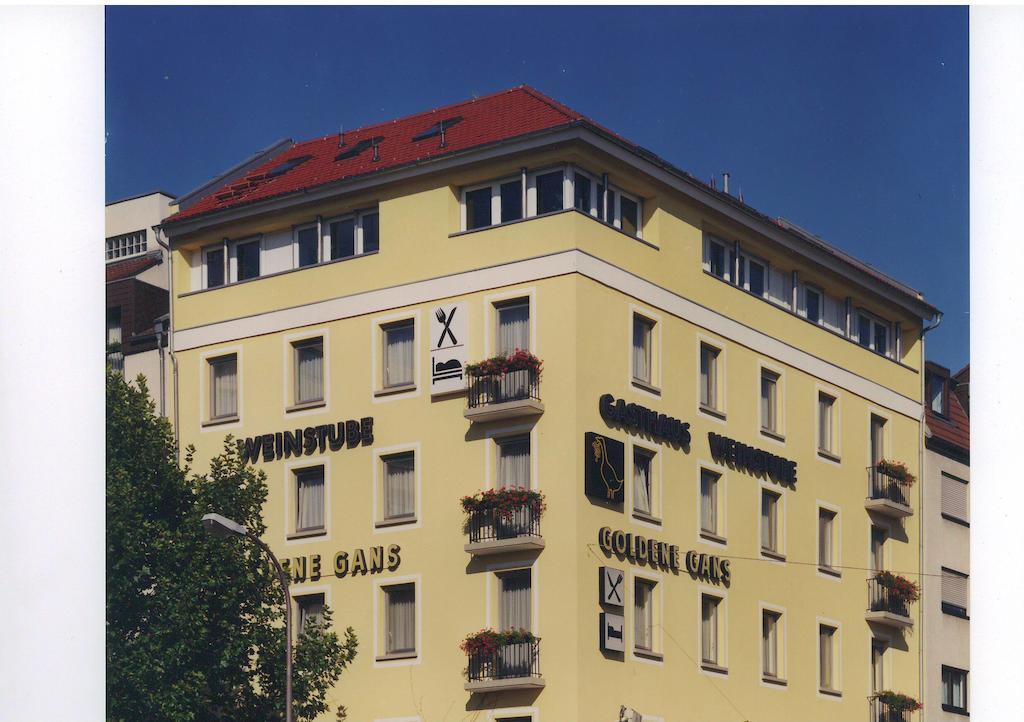 מאנהיים Hotel Goldene Gans מראה חיצוני תמונה